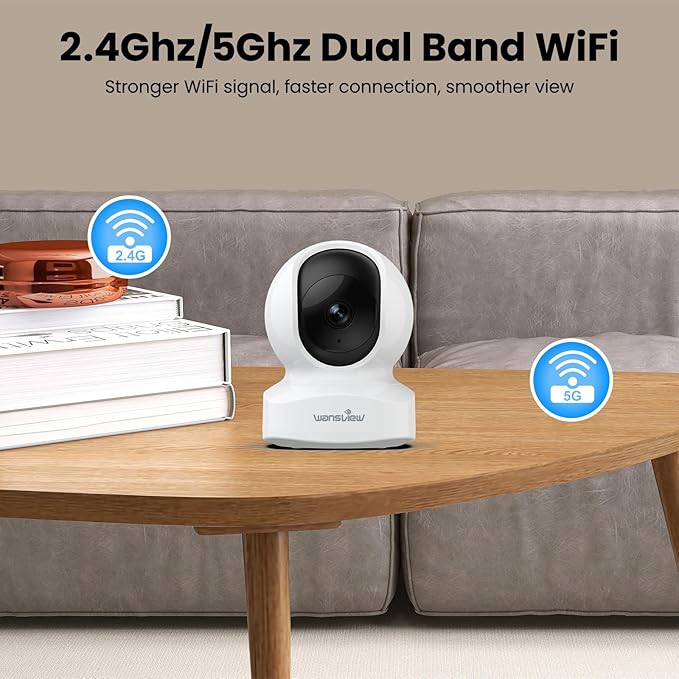 wansview Security Camera, IP Camera, WiFi Home Indoor Camera - Image 3