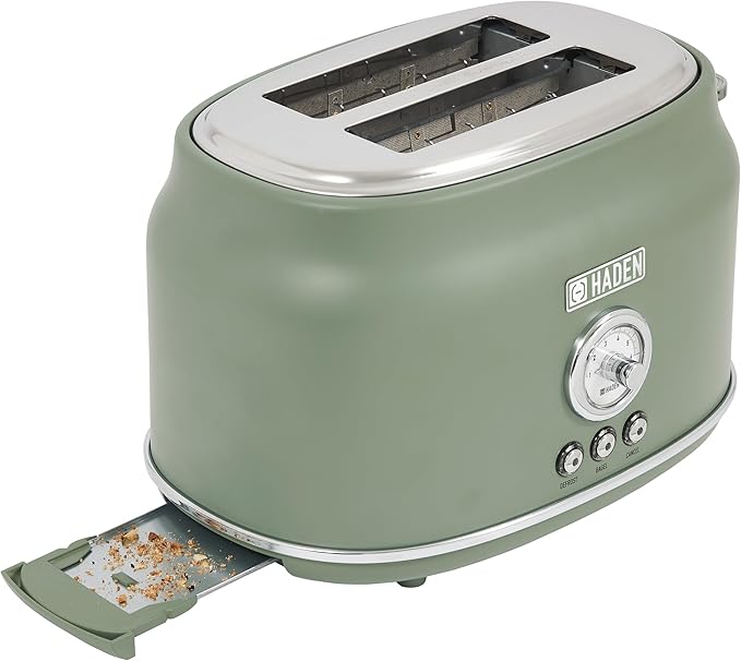 Haden Dorset 2 Slice Wide Slot Stainless Steel Toaster - Image 6