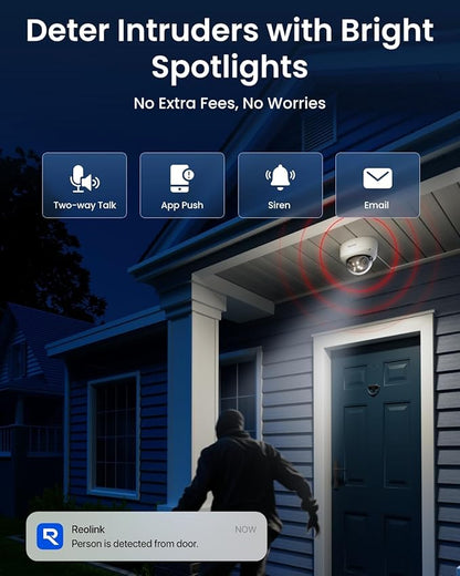 REOLINK Duo 3V PoE, 16MP UHD Dual-Lens PoE Security Camera - Image 6