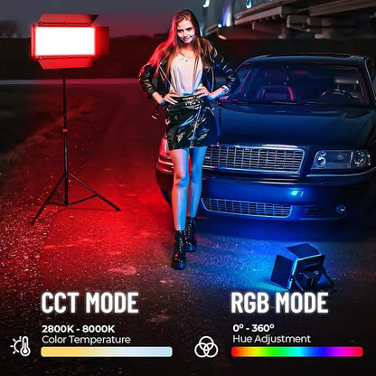 Mettlelite SPL420C RGB LED Video Light - Image 2