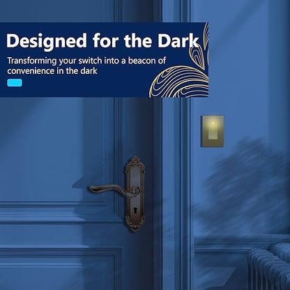 LIDER Minimalist Design Matte Finish Lighted Decorator Switch - Image 2