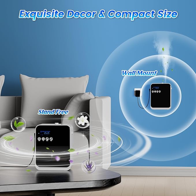 Waterless Essential Oil Diffuser, Hotel Aromatherapy Scent Diffuser - Image 8