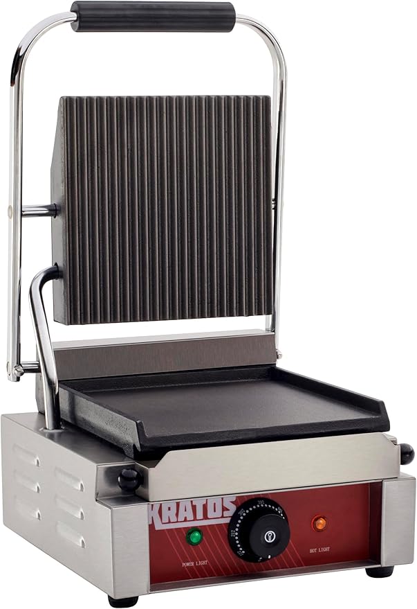 Kratos Commercial Electric Panini Sandwich Grill - Image 5
