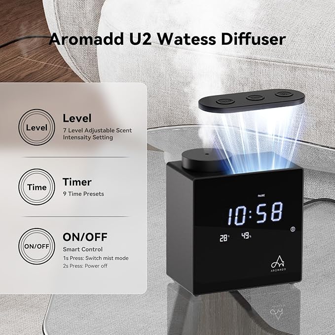 2026 Smart Waterless Diffuser, 2000 Sq.Ft Cold Air Scent Machine - Image 3