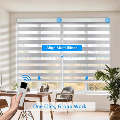 COOLWINDS Motorized Zebra Blinds - Image 2