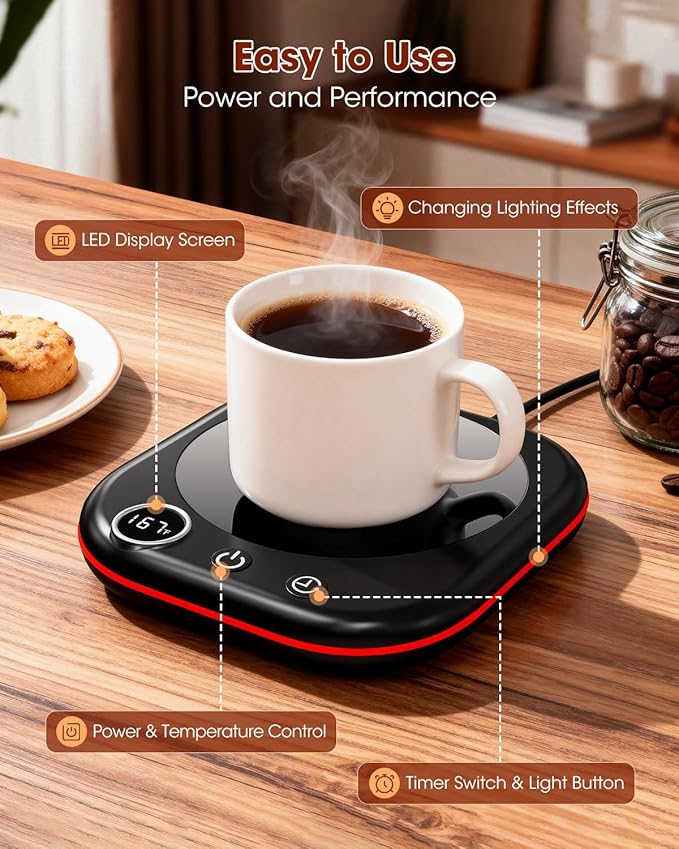 Coffee Mug Warmer - 36W Cup Warmer - Image 6