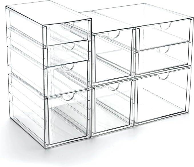 Prsildan Acrylic Drawer Makeup Organizer by Prsildan