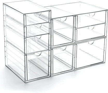 Prsildan Acrylic Drawer Makeup Organizer by Prsildan