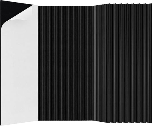 10 Pack Acoustic Panels, 47.2”x23.6“x0.4” Acoustic Wall Panels, Large by EVENRISING