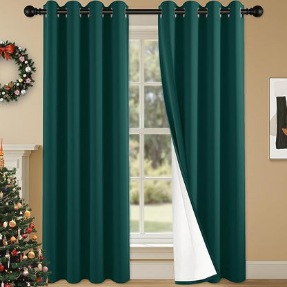 100% Blackout Curtains 95 Inch Length by Unknown