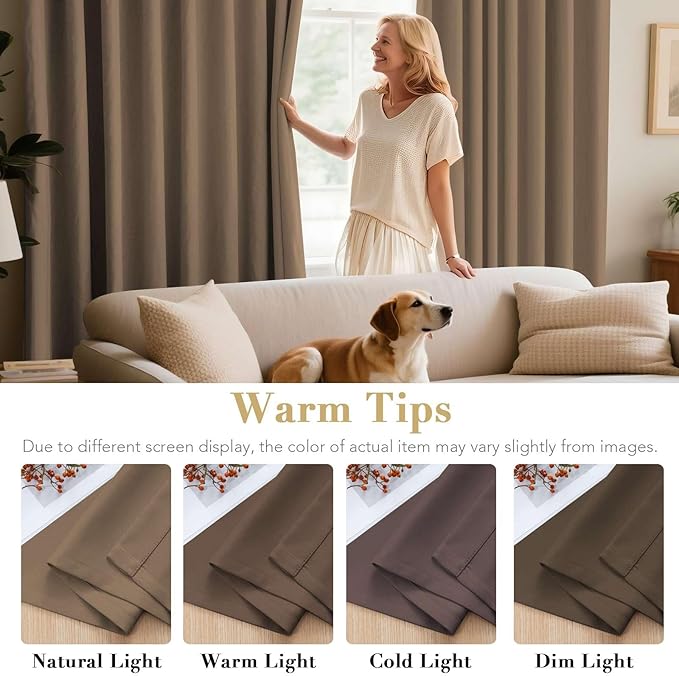 H.VERSAILTEX Blackout Curtains 84 inches Long - Image 5