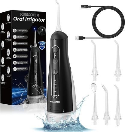Water Flosser for Teeth with Detachable Washable Tank, 5 Modes Rechargeable - Image 9