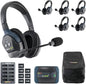 Eartec HUB6D Ultralite-HD 6 Person Full Duplex Wireless Intercom Headset by Eartec