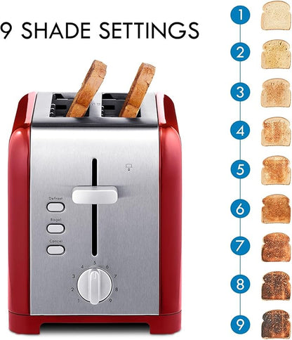 Koolatron Kenmore 2-Slice Toaster, Stainless Steel, - Image 4