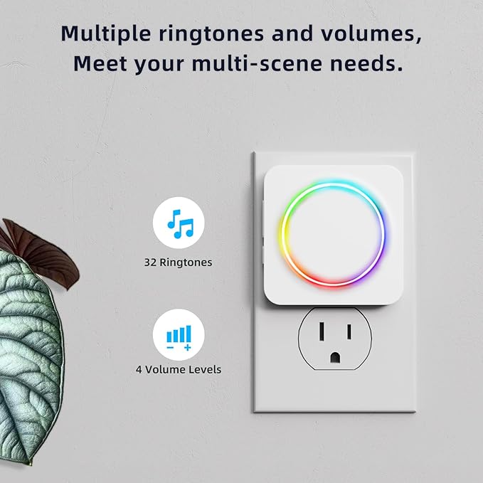 Door Chime, Door Sensor Chime When Door Opens, BITIWEND Door Entry Alarm - Image 9