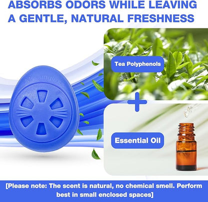 Air Jungles Shoe Deodorizer Balls 12 Ct, Ocean Scent, Odor Remover Balls - Image 2