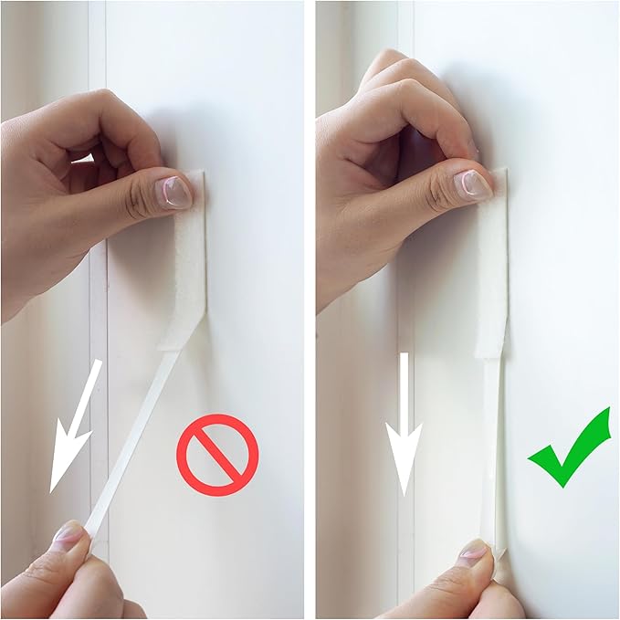 JELLYSUB 28-Pairs Large Picture Hanging Strips Heavy Duty, Removable Hook and - Image 5