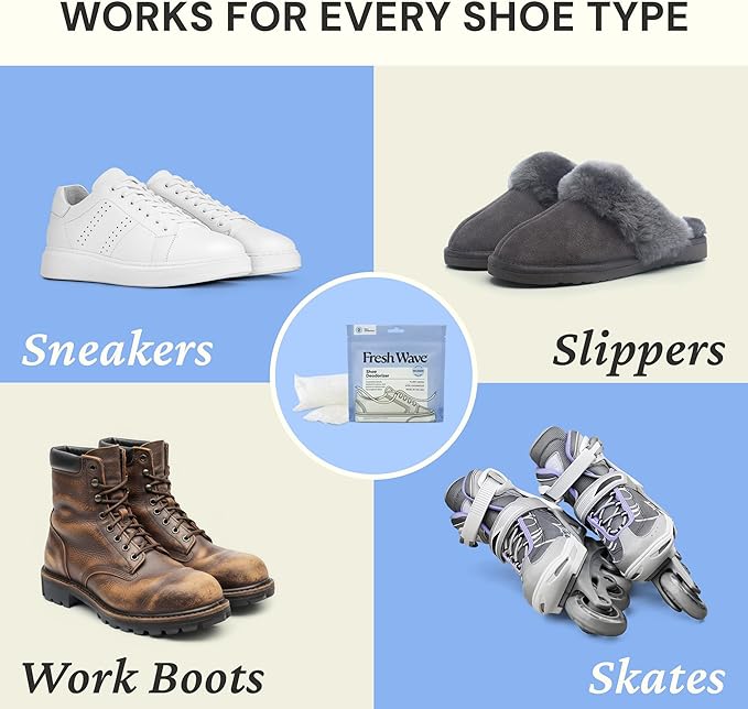 Fresh Wave Shoe Deodorizer, 1 Pack – Natural & Safe Shoe Freshener - Image 6