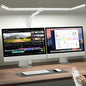 ONEMIX 42" LED Desk Lamp with Clamp, Architect Desk Light with Remote, by DeskLamp