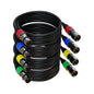 AuxLink XLR Cables, XLR Microphone Cable 6 ft 4 Pack by AuxLinkcable
