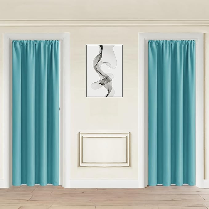 JIUZHEN 80 Inch Length Door Curtains by JIUZHEN