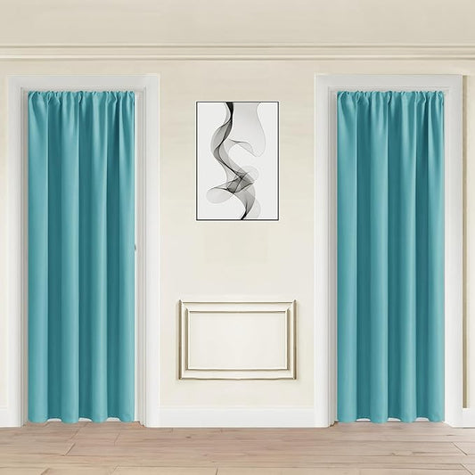 JIUZHEN 80 Inch Length Door Curtains by JIUZHEN