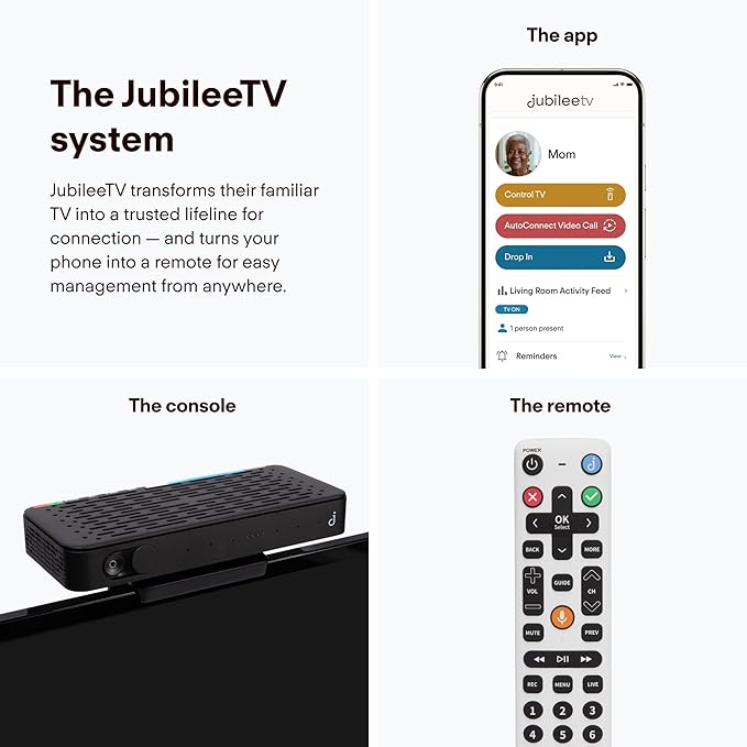 JubileeTV Remote Care System for Seniors — Stay Connected Through Their TV | - Image 6