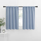 NICETOWN RV Blackout Curtains for Camper Windows, Vintage Blue, Short Blackout by NICETOWN