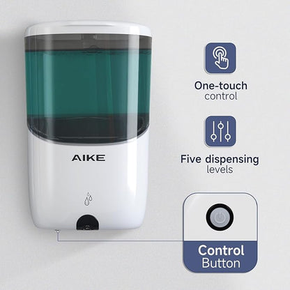 AIKE Liquid Automatic Wall Mount Soap Dispenser, Battery Operated Model AK1216 - Image 5