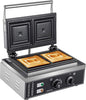 CNCEST Commercial Sandwich Maker, Electric Sandwich Machine Toaster and by CNCEST