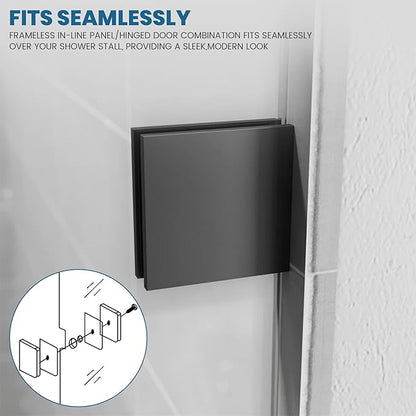 Bathroom Shower Glass Door 24 * 62" - Image 4