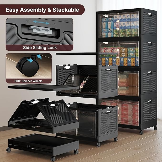 Extra Large Stackable Storage Bins - Image 3