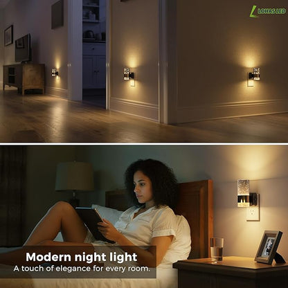 L LOHAS LED Night Lights Plug into Wall, Acrylic Night Light, Dimmable - Image 6