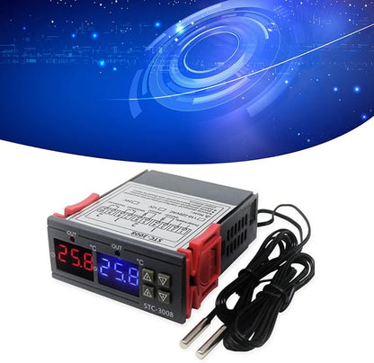 Oumefar Digital Display Intelligent Temperature Controller Dual Control - Image 5