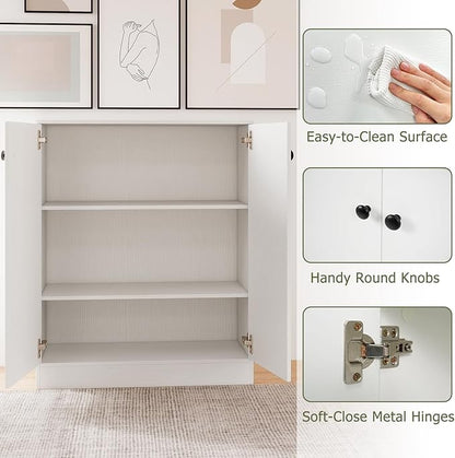 Giantex 2 Door Storage Base Cabinet - Image 6
