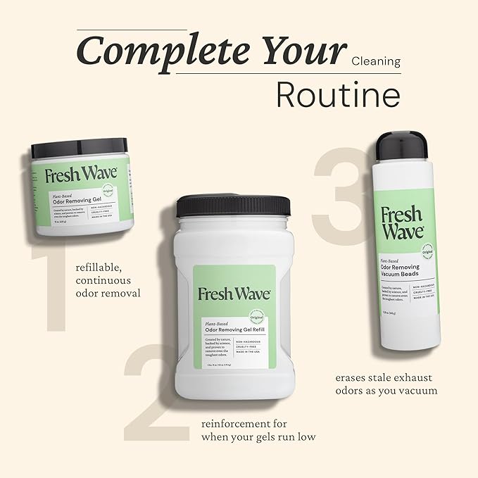 Fresh Wave Odor Removing Gel, 15 oz., Safer Odor Relief, Natural Plant-Based - Image 8