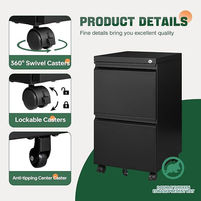 Letaya Mobile File Cabinet - Image 6