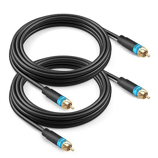 BlueRigger RCA Audio Subwoofer Cable – by BlueRigger