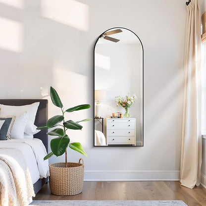 CIRCUMI Arched Wall Mirror, Metal Frame, Large Size - Image 4