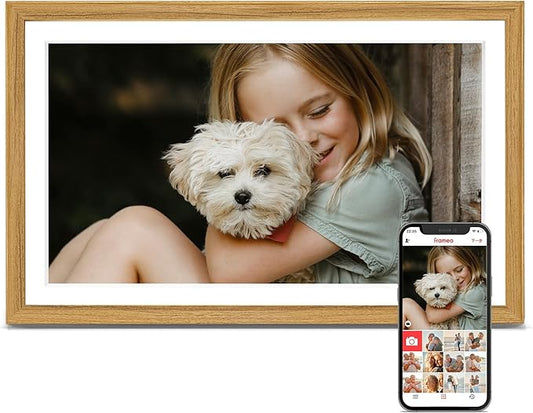 Digital Picture Frame, Frameo 15.6 Inch Large Digital Photo Frame WiFi by Pastigio
