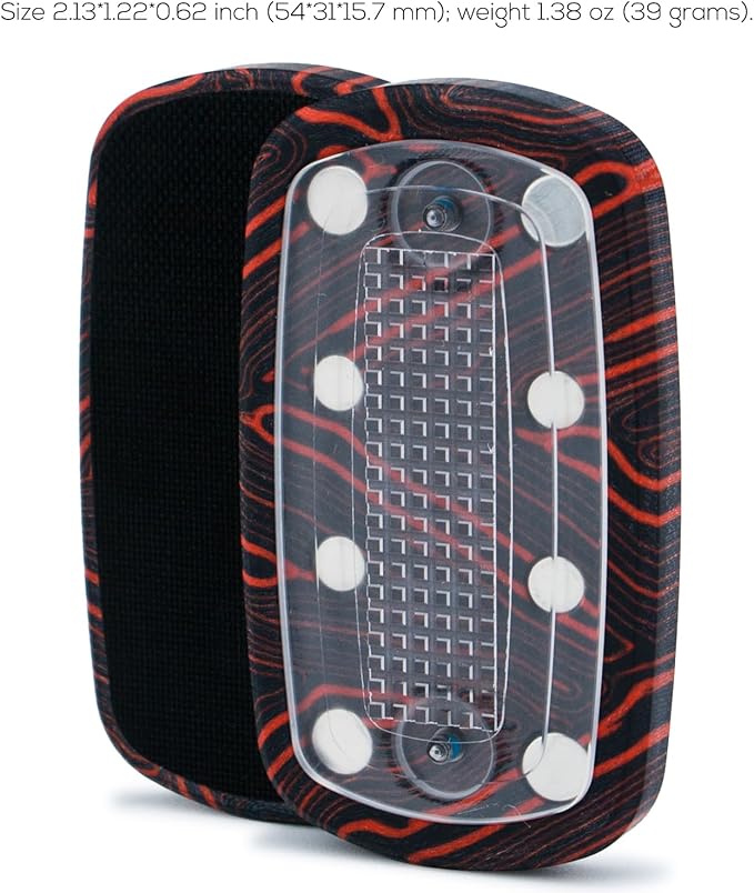 DjuiinoStar Silent Fidget Slider, CNC Machined Free-Floating Push Slider - Image 2