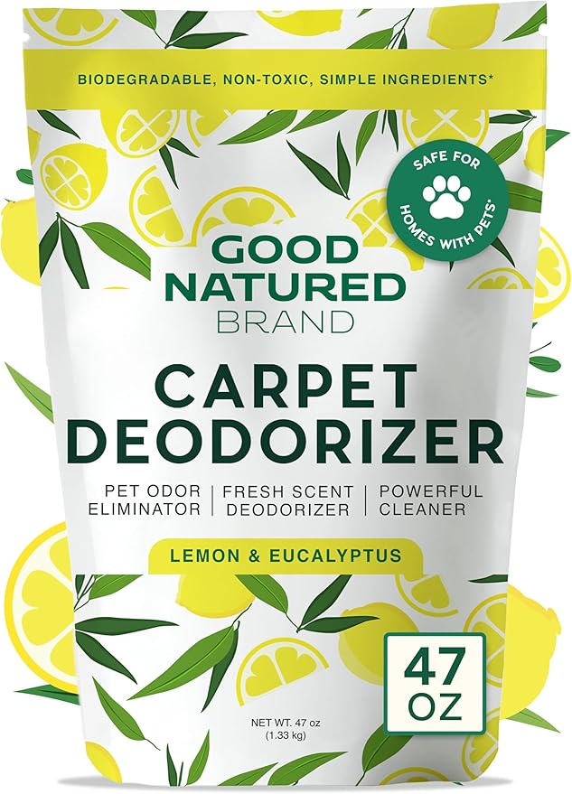 Good Natured Brand | Carpet Deodorizer & Freshener Powder | 47 oz Pet Odor by GoodNaturedBrand