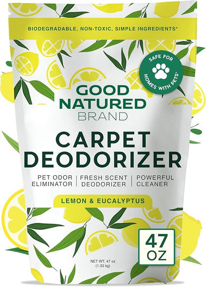 Good Natured Brand | Carpet Deodorizer & Freshener Powder | 47 oz Pet Odor by GoodNaturedBrand