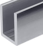 Brixwell SDCD38PS 316 Polished Stainless 3/8" Fixed Panel Shower Door Deep by Brixwell