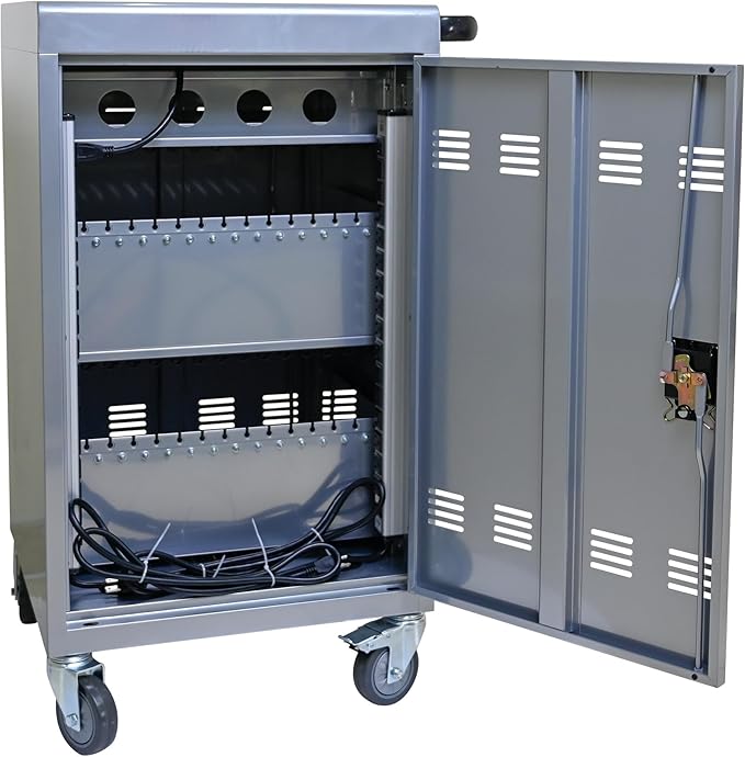 35 Device Charging Cart for Laptops and Tablets Up to 16.3-inch, Mobile - Image 7