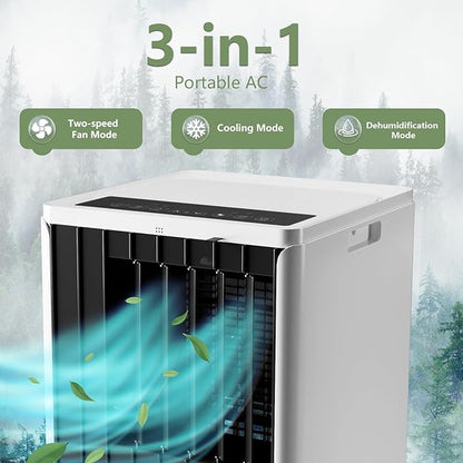 Portable Air Conditioners 8000 BTU, Remote Control AC Unit - Image 4