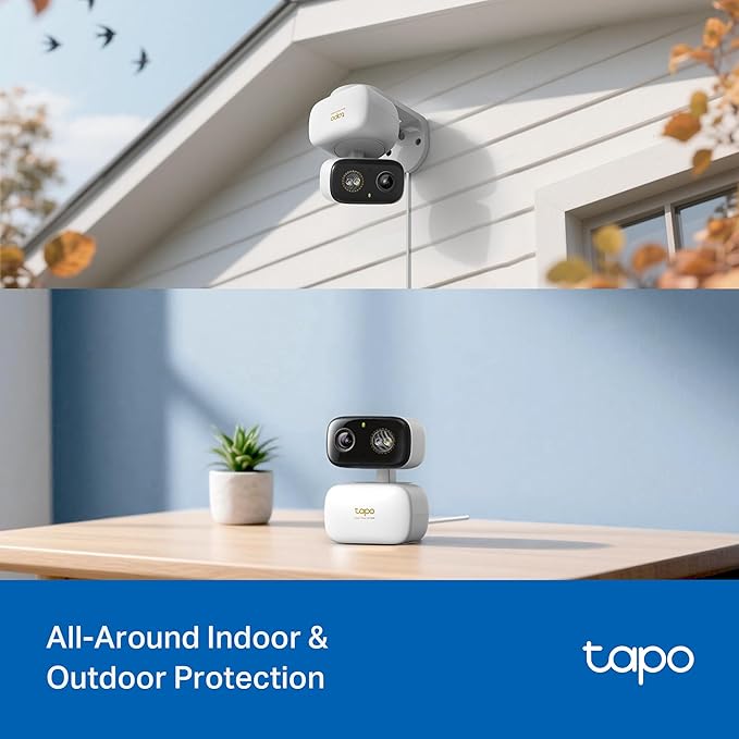 Tapo 3K 5MP Pan/Tilt Indoor/Outdoor Security Camera, Free Person/Vehicle/Baby - Image 2