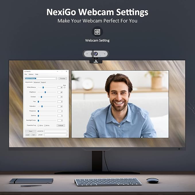 NexiGo N660P 1080P 60FPS Webcam - Image 4