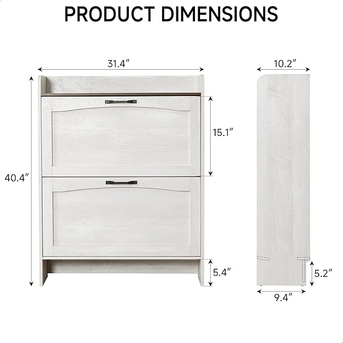 Narrow Shoes Storage Cabinet, Entryway Storage - Image 2