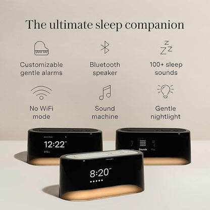Loftie Alarm Clock with Sound Machine – Smart Alarm Clock with Light, Night - Image 2